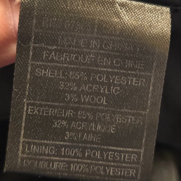 JACK by BB Dakota Aztec Stripe Belted Wrap Coat Jacket sz M - Picture 5 of 6